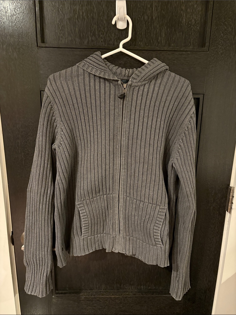 Lauren Ralph Lauren 100% cotton sweater jacket zip up